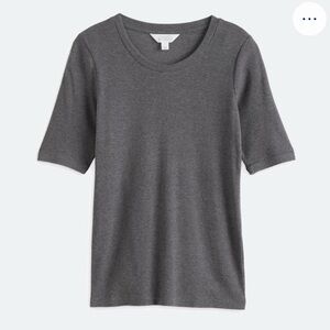 Market & Spruce Gray Short Sleeve Tee